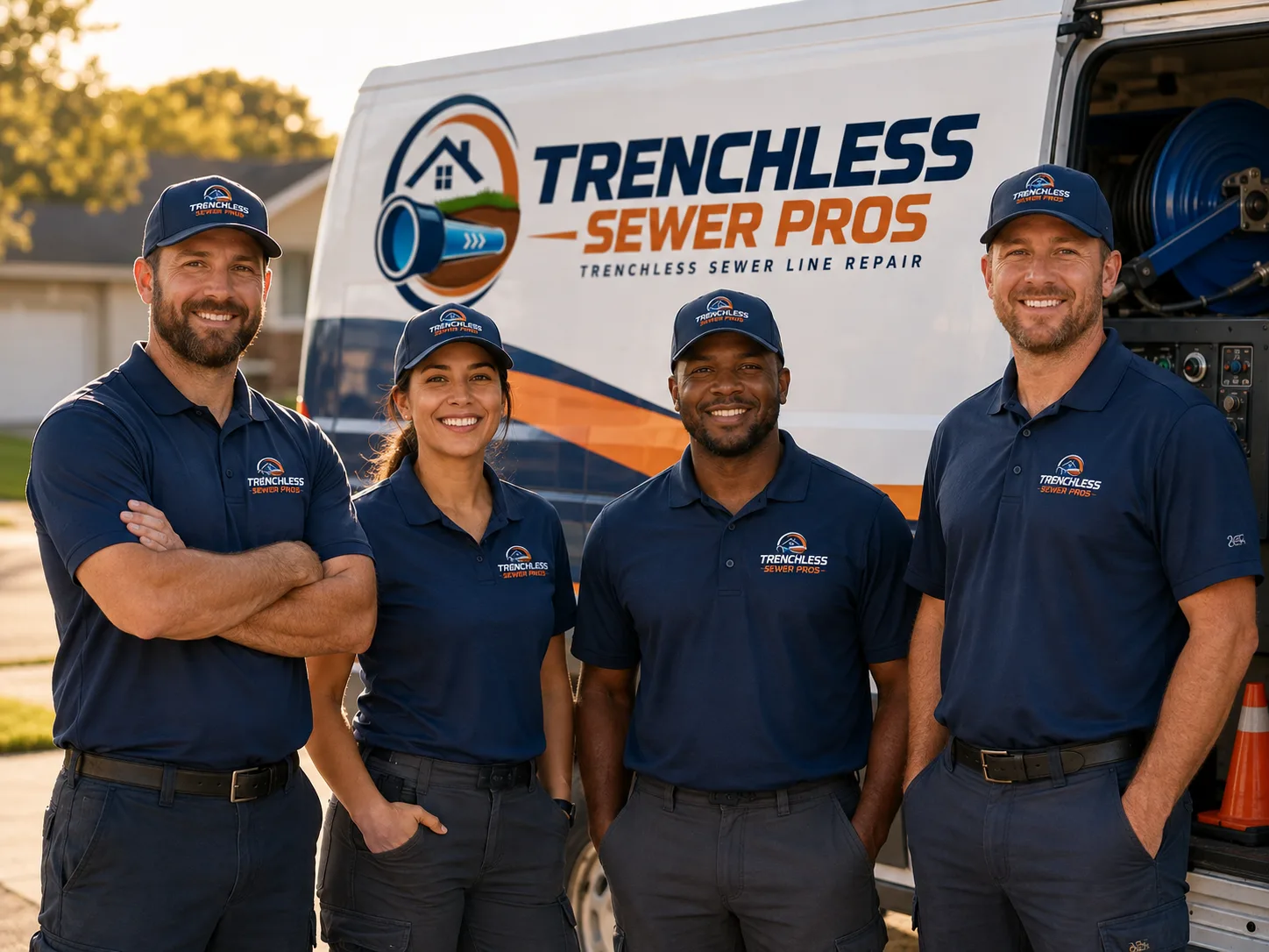 Trenchless Sewer Repair company in Happy, TX